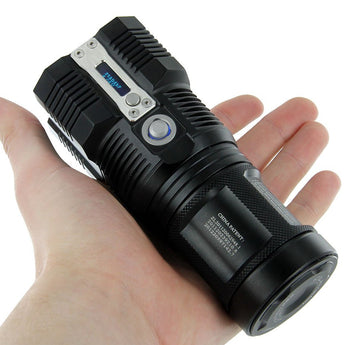 Nitecore Tiny Monster TM28 Flashlight - 4 x CREE XHP35 HI LEDs - 6000 Lumens - Available with 4 x IMR 18650s