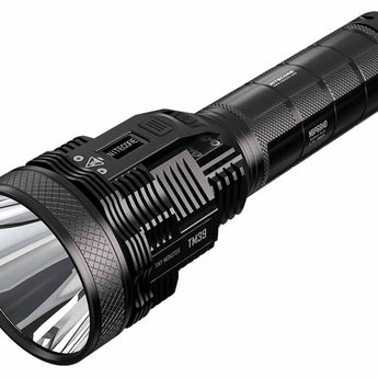 Nitecore TM39 High Performance LED Flashlight - LUMINUS SBT-90 GEN2 - 5200 Lumens - Includes NBP68 HD Li-Ion Battery pack