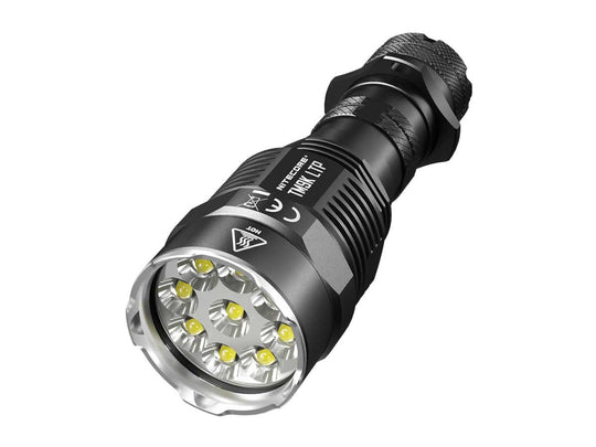 Nitecore TM9K LTP Low Temperature Resistant  USB-C Rechargeable LED Flashlight - 9 x CREE XP-L HD - 9800 Lumens - Uses a Built-In 4200mAh Battery Pack