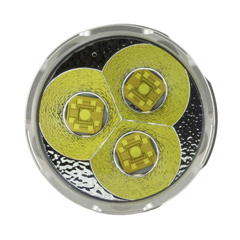 Nitecore TM9K Pro USB-C Rechargeable LED Flashlight - 9900 Lumens -  3 x NiteLab UHi 40 MAX - Uses Built-in 5000mAh Li-ion Battery Pack