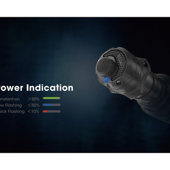 Nitecore TM9K Pro USB-C Rechargeable LED Flashlight - 9900 Lumens -  3 x NiteLab UHi 40 MAX - Uses Built-in 5000mAh Li-ion Battery Pack