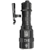 Nitecore TM9K Pro USB-C Rechargeable LED Flashlight - 9900 Lumens -  3 x NiteLab UHi 40 MAX - Uses Built-in 5000mAh Li-ion Battery Pack