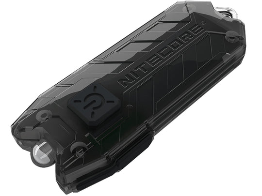 Nitecore Tube RL (Red Light) USB Rechargeable Keylight - Red LED - 13 Lumens - Built-in Battery Pack - Black