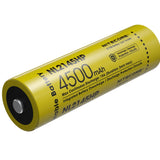 Nitecore NL2145HP High Performance 21700 4500mAh 3.6V 15A Protected Lithium Ion (Li-ion) Button Top Battery
