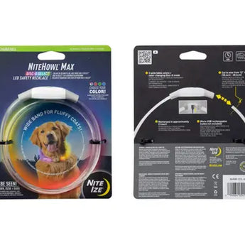 Nite Ize NiteHowl Max Rechargeable LED Safety Necklace - Disc-O Select