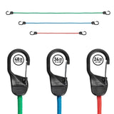 Nite Ize SlideLock Carabiner Bungee - 24 in. - Red