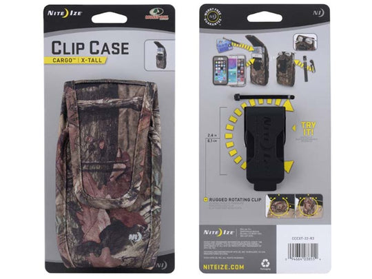 Nite Ize Clip Case Cargo Holster - Extra Tall - Mossy Oak