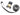 Nite Ize CamJam Ratchet Strap System - Small or Large - 1 or 2 Pack