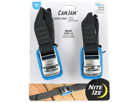 Nite Ize CamJam Tie Down Strap 12 ft. - 2 Pack