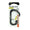 Nite Ize CSLA4 SlideLock Carabiner - Aluminum with Slide-to-Lock Design - #4 - Blue, Orange, Red, or Olive