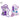 Nite Ize Curvyman Cord Supervisor for Earbuds - Includes Plastic #0 S-Biner Carabiner - Purple (CVM-03-23)