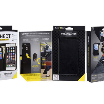 Nite Ize Connect Wallet & Case for iPhone 6 or 6s - Black (FCNTI6-01-R8)