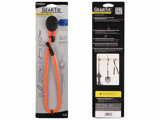 Nite Ize GLK24-31-R3 Gear Tie Dockable