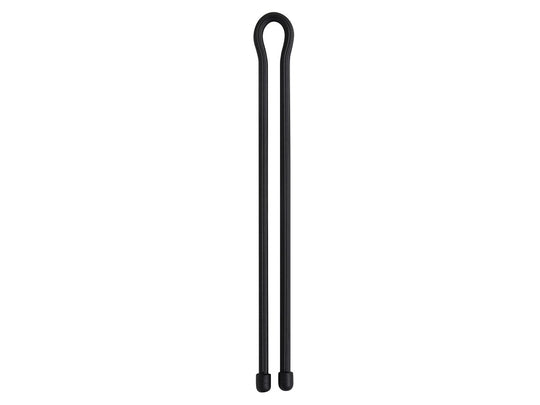 Nite Ize Gear Tie Reusable Rubber Twist Tie 18 in. - 2 Pack - Coyote, Black, Bright Orange, Neon Yellow