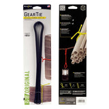NiteIze Gear Tie Reusable Rubber Twist Tie 24 in. - 2 Pack - Coyote or Black or Bright Orange or Neon Yellow