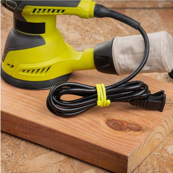 NiteIze Gear Tie Reusable Rubber Twist Tie 64 in. - Coyote or Black or Bright Orange or Neon Yellow