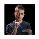 nite ize inova x5 uv flashlight in use