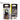 Nite Ize KeyRack - Stainless Steel Carabiner with 6 x Plastic #0 S-Biner Carabiner Clips - Black with Colorful Clips (KRK-03-01)