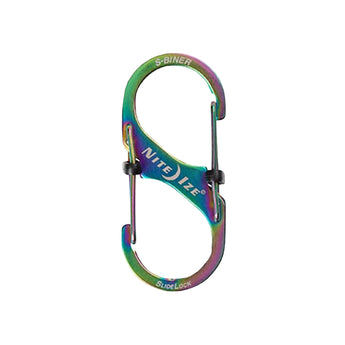 Nite Ize S-Biner SlideLock Stainless Steel #3 - Spectrum