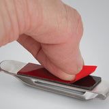 Nite Ize HipClip Mobile Device Pocket Clip with Adhesive - Stainless Steel (NBC-03-11)