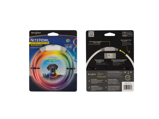 Nite Ize NiteHowl Mini Rechargeable LED Safety Necklace - Disc-O Select