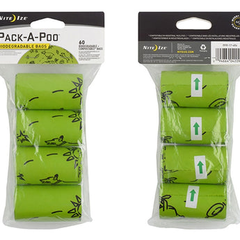 Nite Ize Pack-A-Poo Biodegradable Refill Bags - 4 Pack