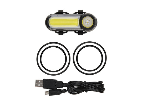Nite Ize Radiant 125 Rechargeable Bike Light - White LED - 125 Lumens - Includes Built-In Li-Ion Battery Pack