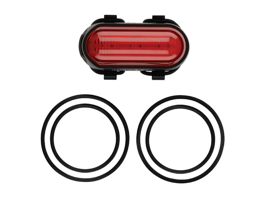 Nite Ize Radiant 50 Bike Light - 3 x Red Floodlight LEDs - 15 Lumens - Uses 3 x AAA