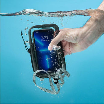 Nite Ize RunOff Waterproof Phone Case - Charcoal