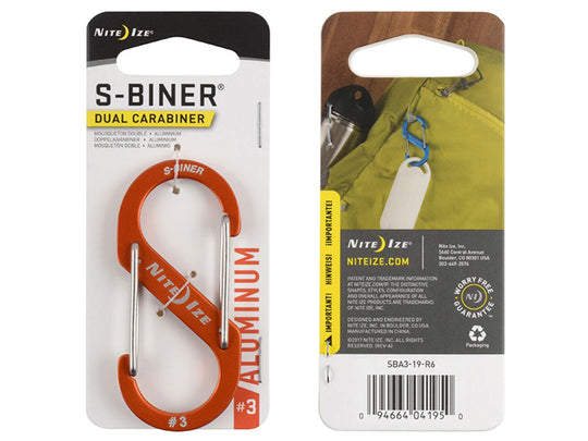 Nite Ize S-Biner #3 - Orange