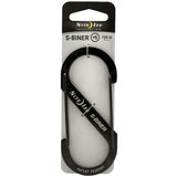 Nite Ize S-Biner - Stainless Steel Double-Gated Carabiner Clip - #5 - Black or Stainless