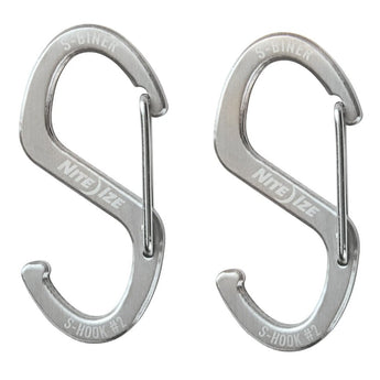 NiteIze S-Biner Hook 'N Hold S-Hook - Small - 2 Pack