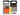 Nite Ize SpotLit Portable LED Light with Carabiner - Includes 2 x CR2016s - Translucent Orange with White LED - Eco-Friendly Packaging (SLG19-06-02)