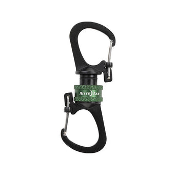 Nite Ize SlideLock 360 Magnetic Carabiner - Blue or Olive Green