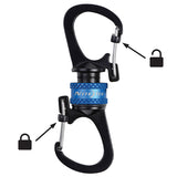 Nite Ize SlideLock 360 Magnetic Carabiner - Blue or Olive Green