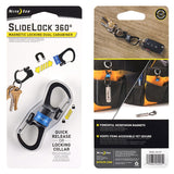 Nite Ize SlideLock 360 Magnetic Carabiner - Blue or Olive Green