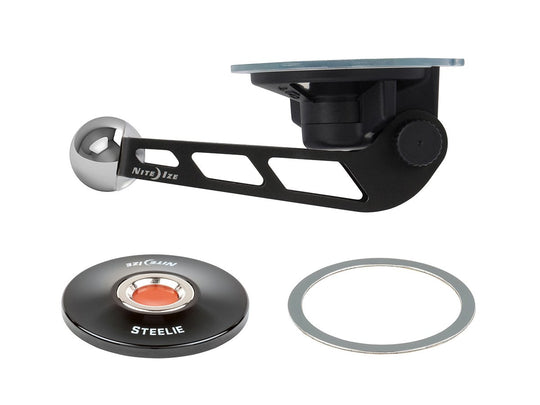 NiteIze Steelie Orbiter Plus Windshield Kit