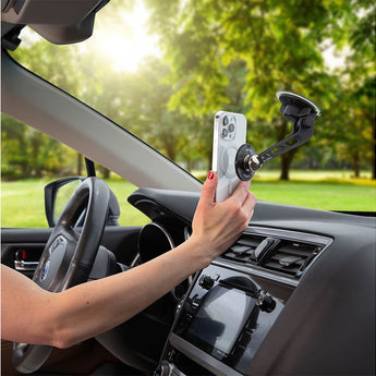 NiteIze Steelie Orbiter Plus Windshield Kit