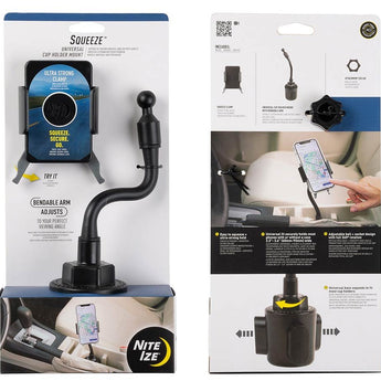 Nite Ize Squeeze Universal Cup Holder Mount