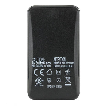 Nite Ize T4R-AC-R4 INOVA LED Flashlight Accessory - USB AC Power Supply - Black