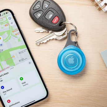 Nite Ize WearAbout Clippable Tracker Holder - Smoke, Blue