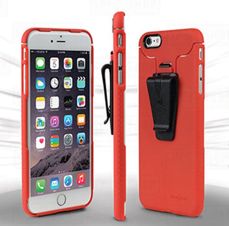 Nite Ize Connect Case for iPhone 6+ -  Red (CNTI6P-10-R8)