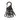 Nite Ize KeyRack Steel - Stainless Steel Carabiner with 6 x Stainless Steel #0 S-Biner Carabiner Clips - Black (KRS-03-01)