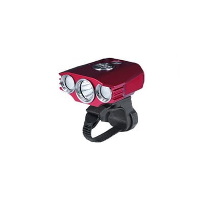 Niteye B30 LED Bike Light - 1000 Lumens - Uses 4 x 18650 - Red