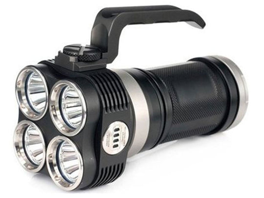 Niteye EYE40 LED Searchlight - 3000 Lumens - 4x CREE XM-L (U2) LEDs - Uses 4 x 18650