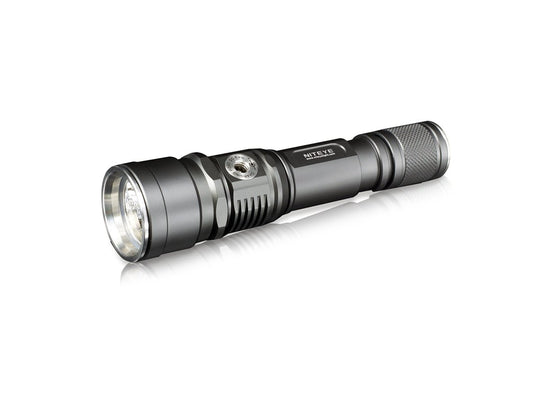 Niteye TR20 USB Rechargeable LED Flashlight - 650 Lumens - CREE XM-L U2 LED - Runs on 1x 18650 / 2x CR123A batteries (Battery not Included)
