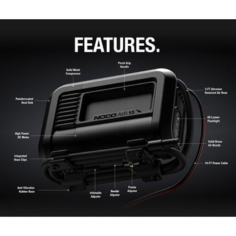 NOCO AIR15 15A Portable Air Inflator