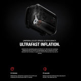 NOCO AX65 12V 2000A Boost-X Jump Starter and 12V 22A Air Compressor - Uses Built-in Li-ion Battery Pack