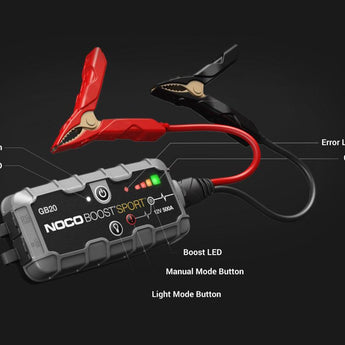 NOCO GB20 Boost 12V 500A Jump Starter