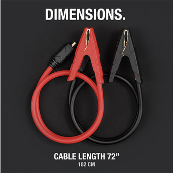 NOCO GBC005 Boost Max 72-Inch Battery Clamps